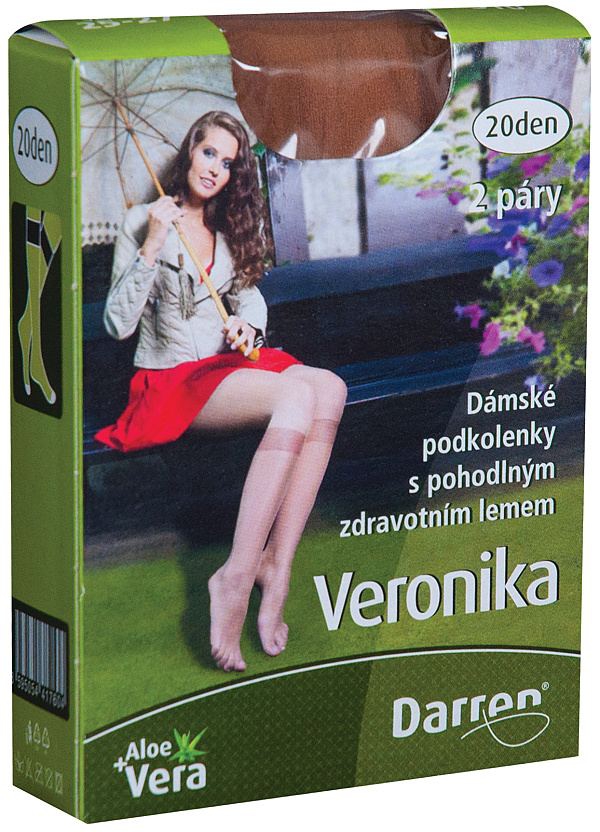 VERONIKA podkolenky 20 DEN  - 2 pár 