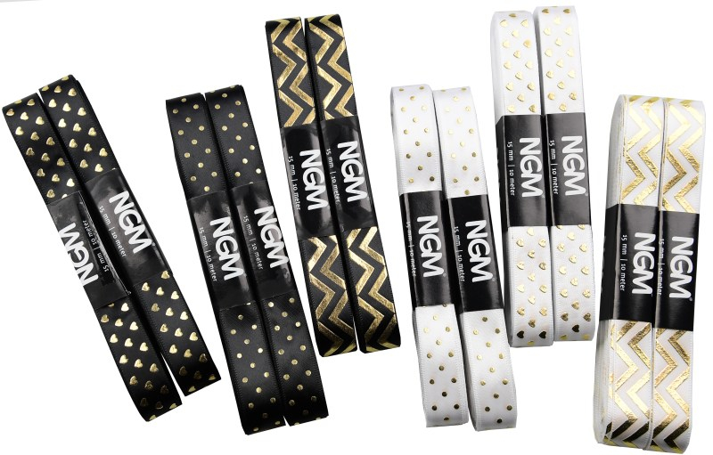 Stuha ATLASOVÁ GOLD