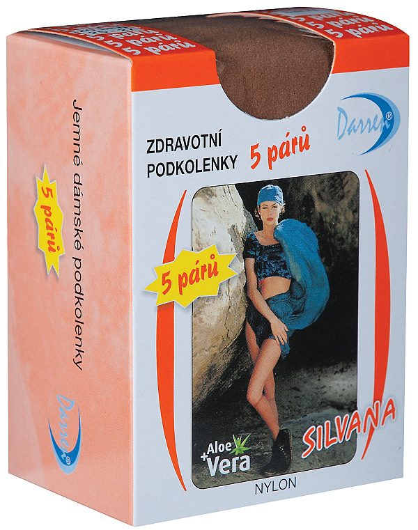 SILVANA podkolenky 20 DEN - 5 párů